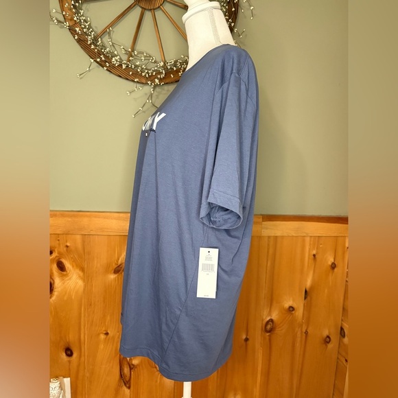NWT Tommy Hilfiger Men's Short Sleeve T Shirt Logo Crew Neck Size L Vintage Blue - Picture 5 of 10